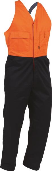 Picture of TWZ FLURO ELASTIC STRAP ZIP POLYCOTTON OVERALL
